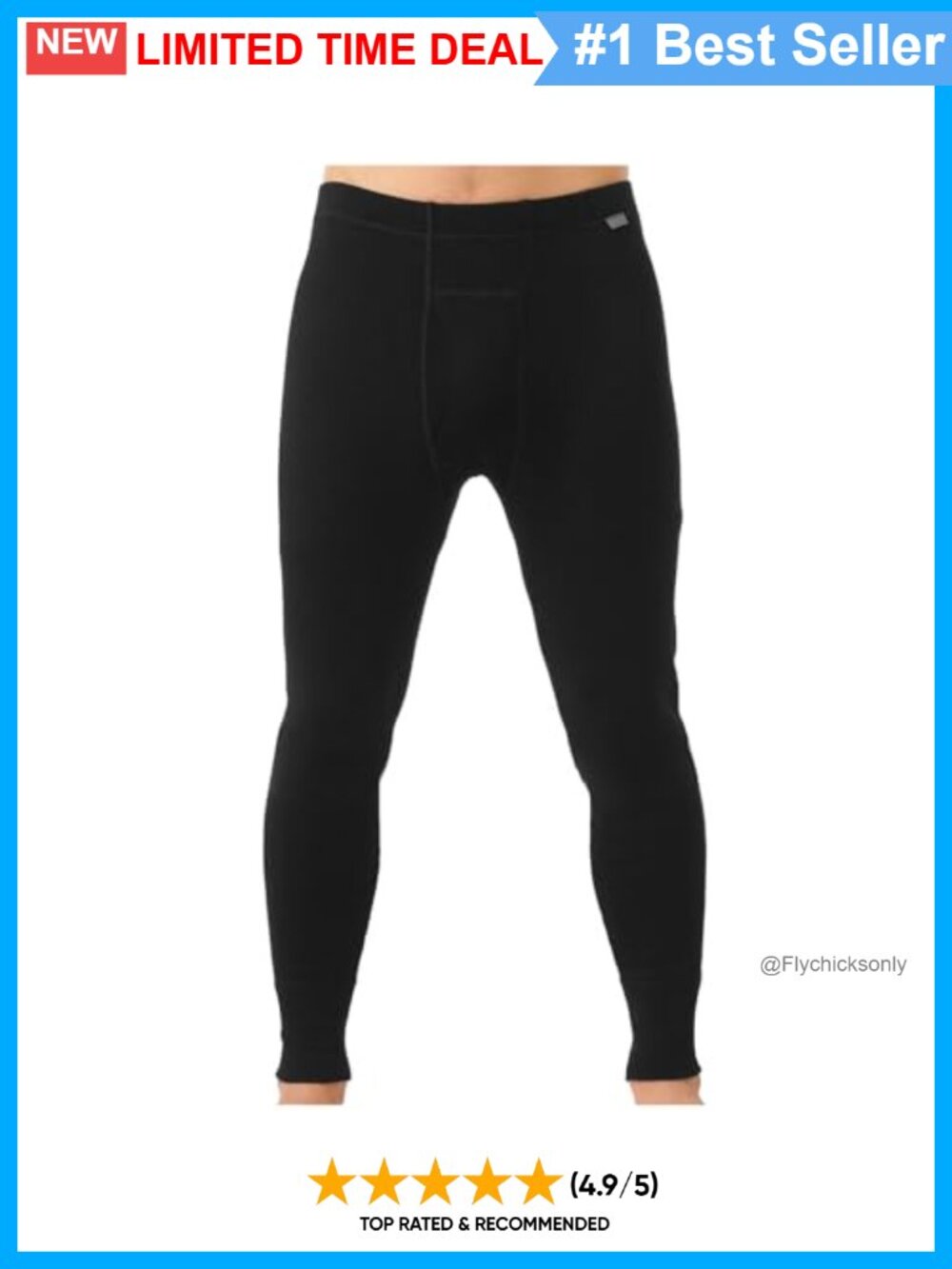 100% Merino Wool Heavyweight 400g Thermal Base Layer Pants
